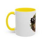 Coffee Mug — "Old Thyme Coffee & Tea" Accent Ceramic Mug (11/15 oz)