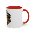 Coffee Mug — "Old Thyme Coffee & Tea" Accent Ceramic Mug (11/15 oz)