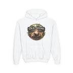 Old Thyme Coffee & Tea Youth Hoodie — Vintage Café Logo Sweatshirt
