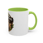 Coffee Mug — "Old Thyme Coffee & Tea" Accent Ceramic Mug (11/15 oz)
