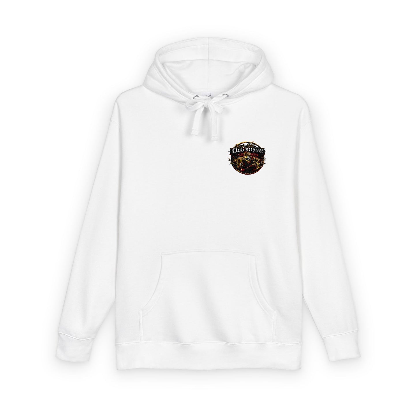 Hugs & Kisses Leopard Heart Hoodie — Cute Animal Print Chest Logo
