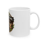 Old Thyme Coffee & Tea Ceramic Mug Vintage Coffee Cup 11oz 15oz