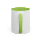 Coffee Mug — "Old Thyme Coffee & Tea" Accent Ceramic Mug (11/15 oz)